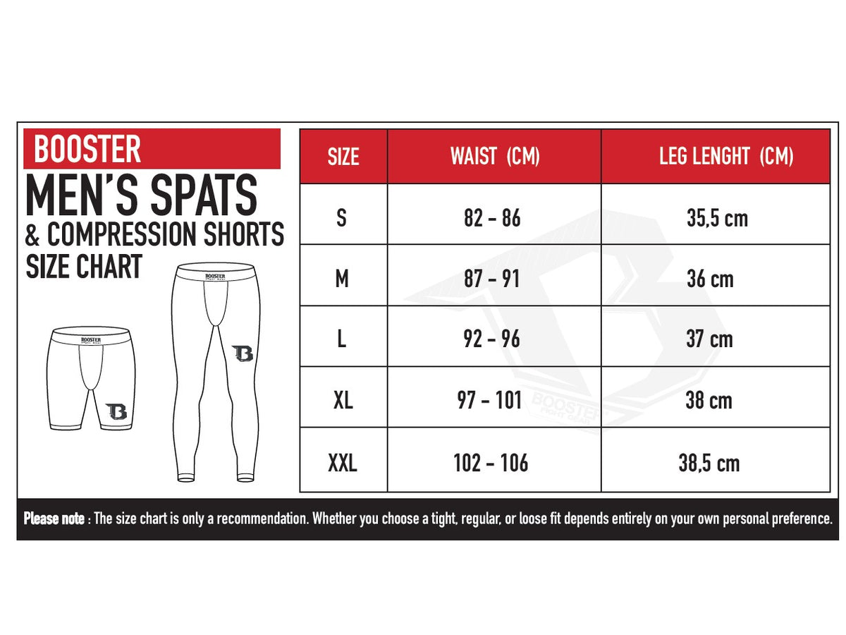 Booster MMA Spats Core 2