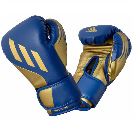 Adidas Boxhandschuhe SPEED TILT 350V Pro Blau/Gold