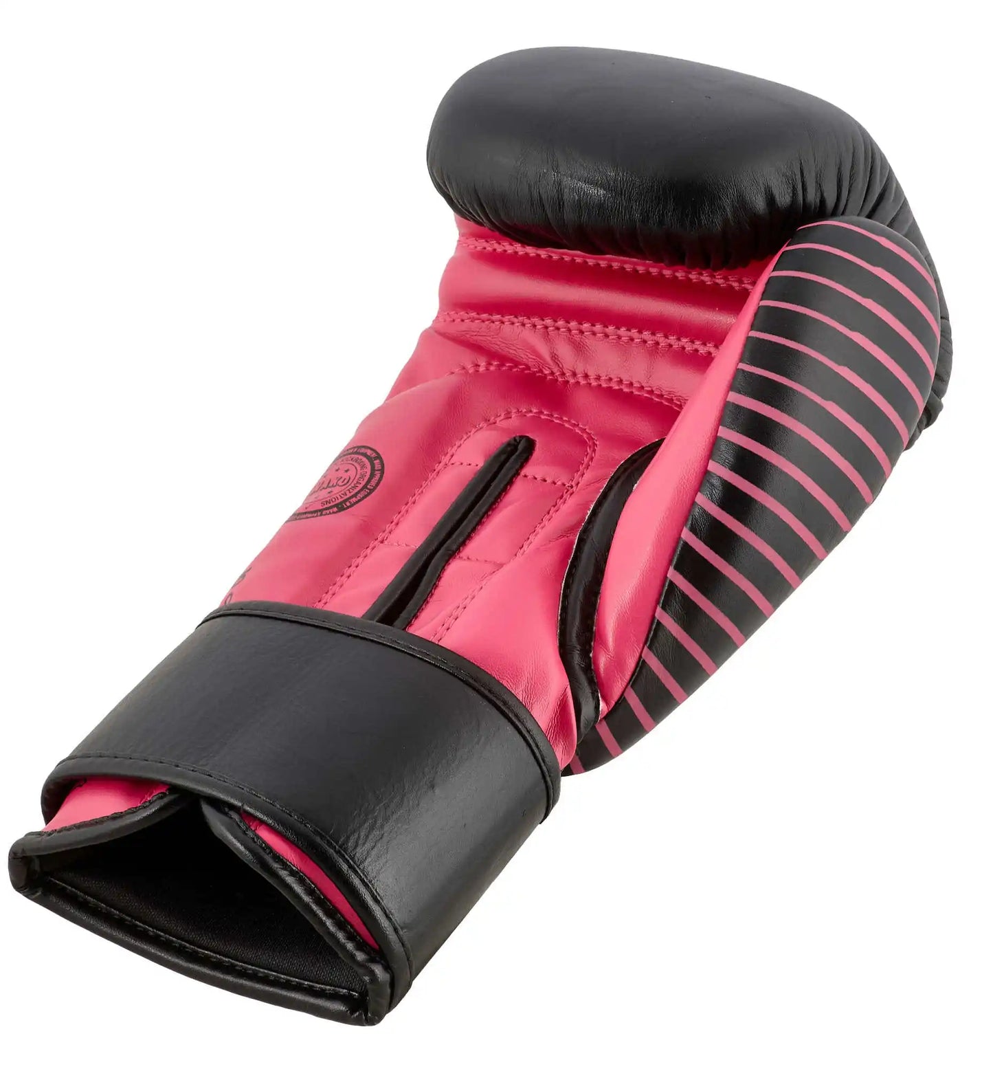 Adidas Kickboxing Wettkampf Boxhandschuhe 10oz Schwarz/Pink