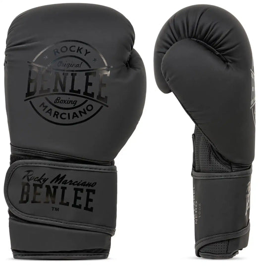 BENLEE Rocky Marciano Boxhandschuhe Black Label Nero