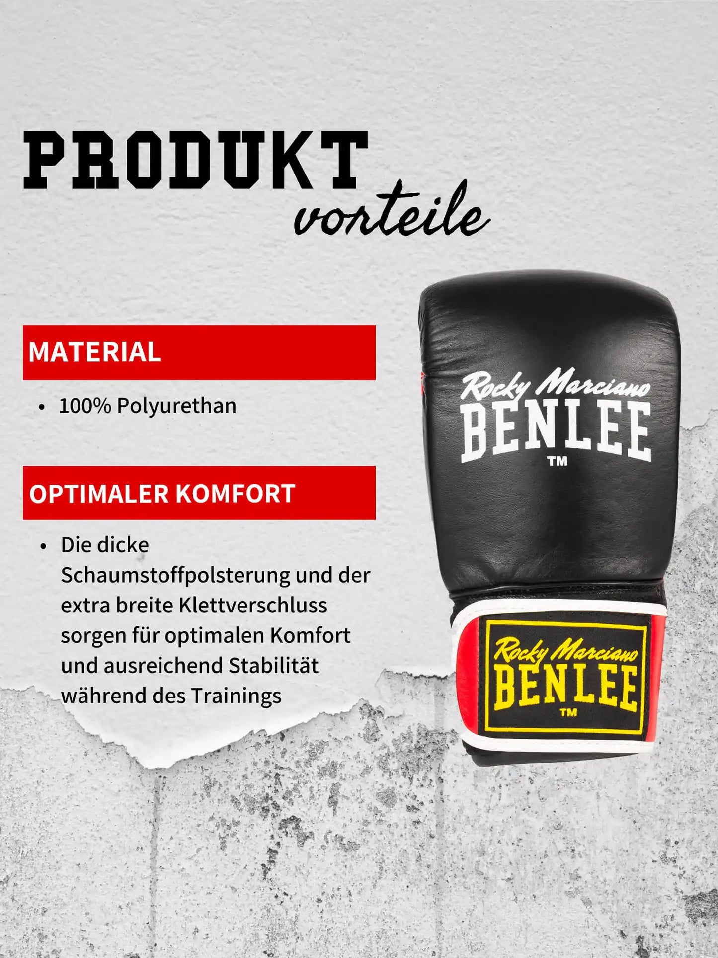 BENLEE Rocky Marciano Sandsackhandschuhe Bilox