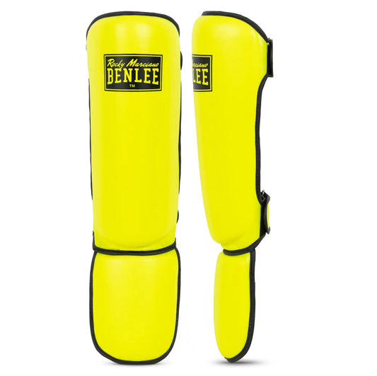 BENLEE Rocky Marciano Schienbeinschoner Guardian Neon Gelb