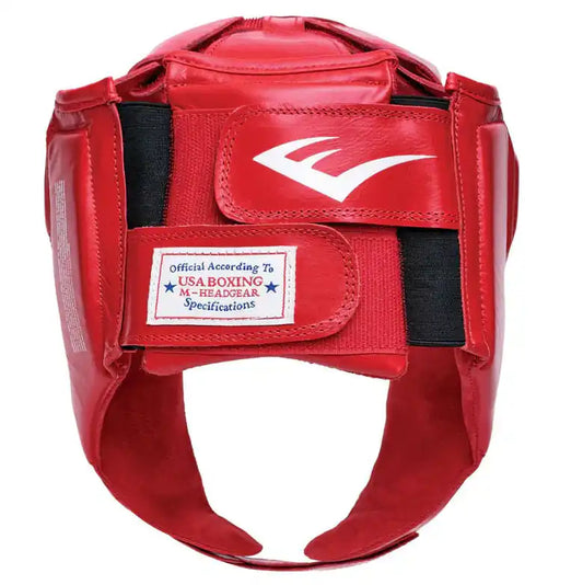 Everlast Wettkampf Kopfschutz Amateur Rot