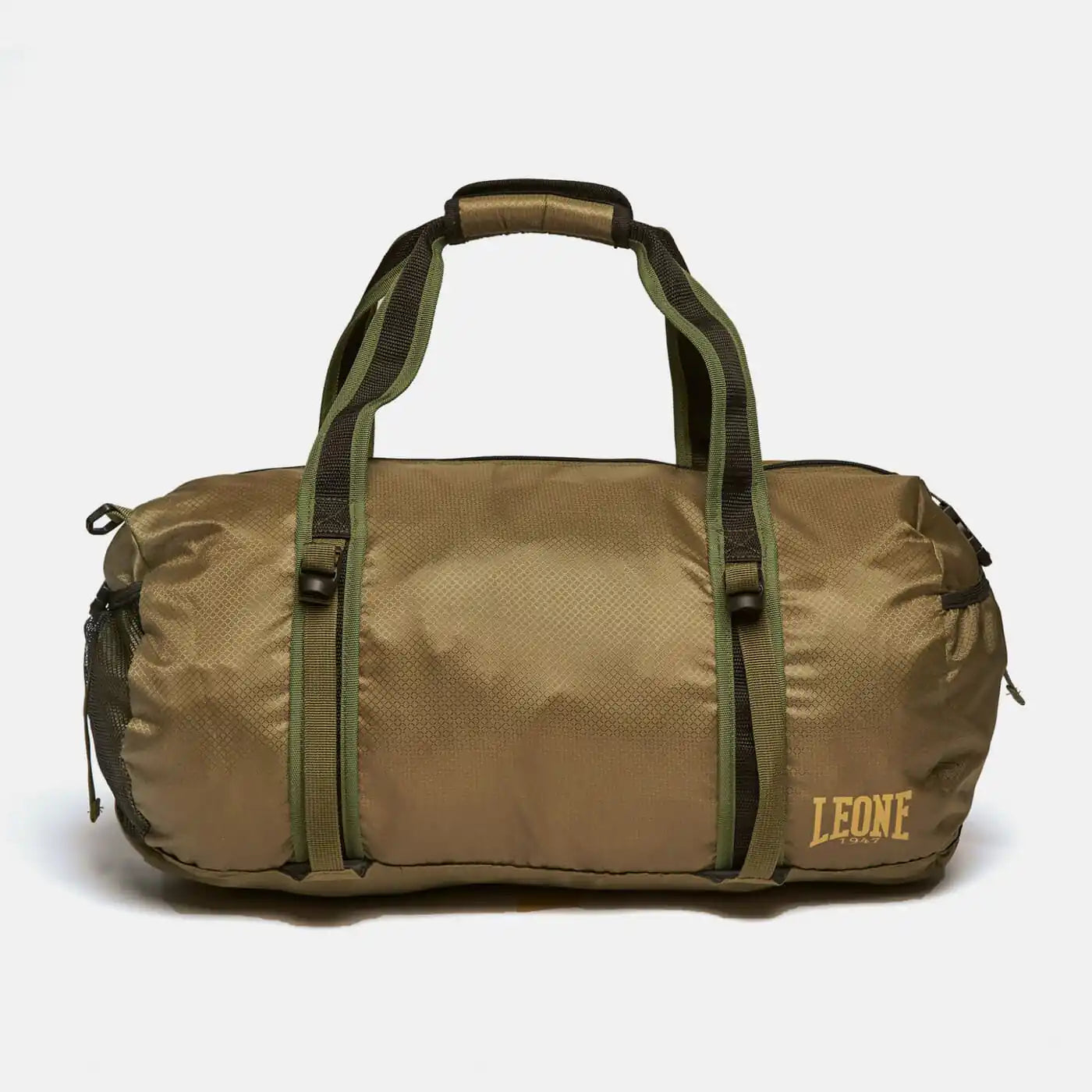 Leone 1947 Sporttasche Duffle Bag Grün/Gold