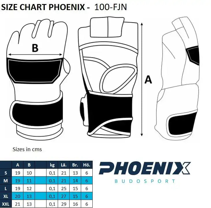 PX MMA Handschuhe Pro Competition - Leder
