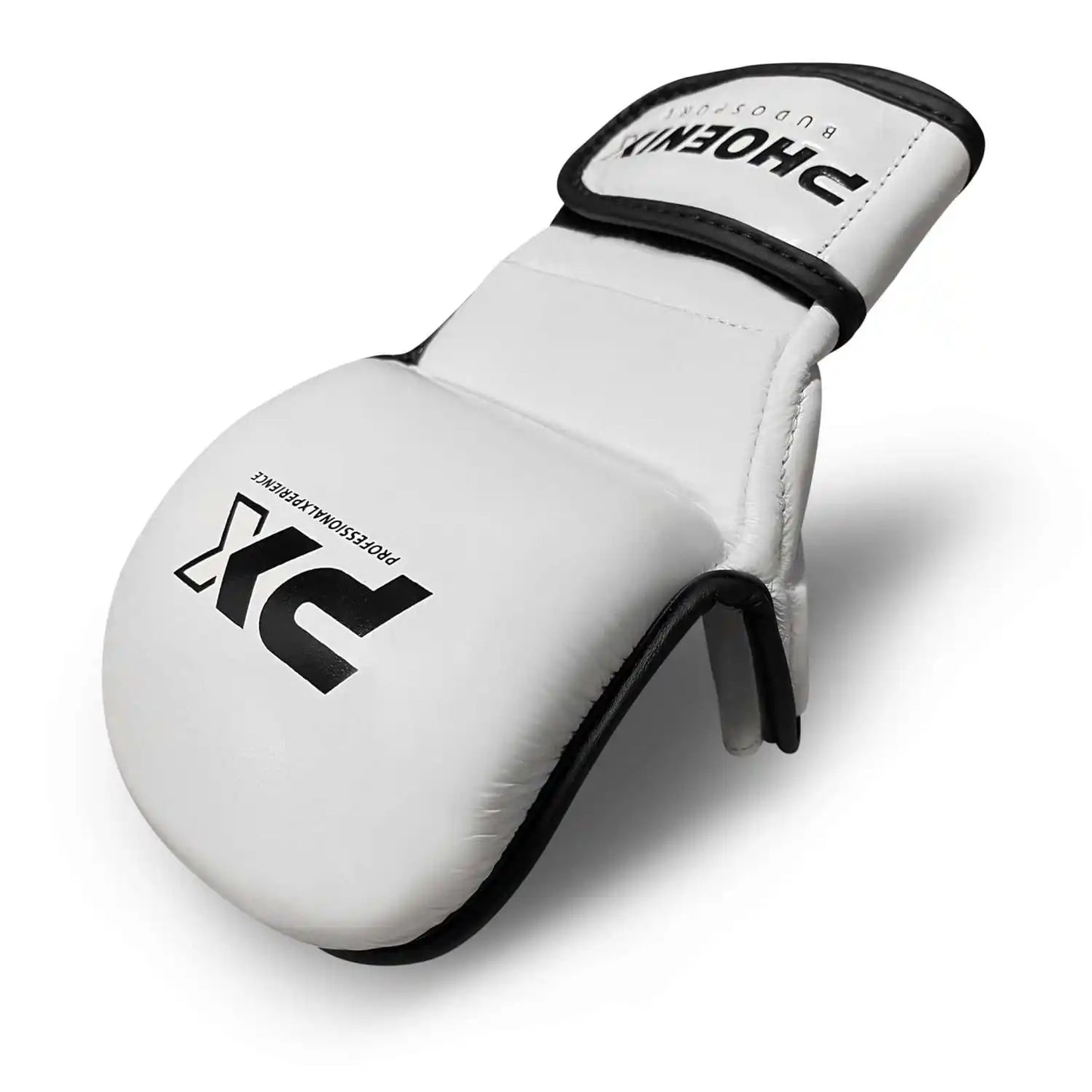 PX MMA Sparring Handschuhe Leder - Weiß