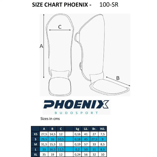 PX Schienbeinschoner PU Schwarz
