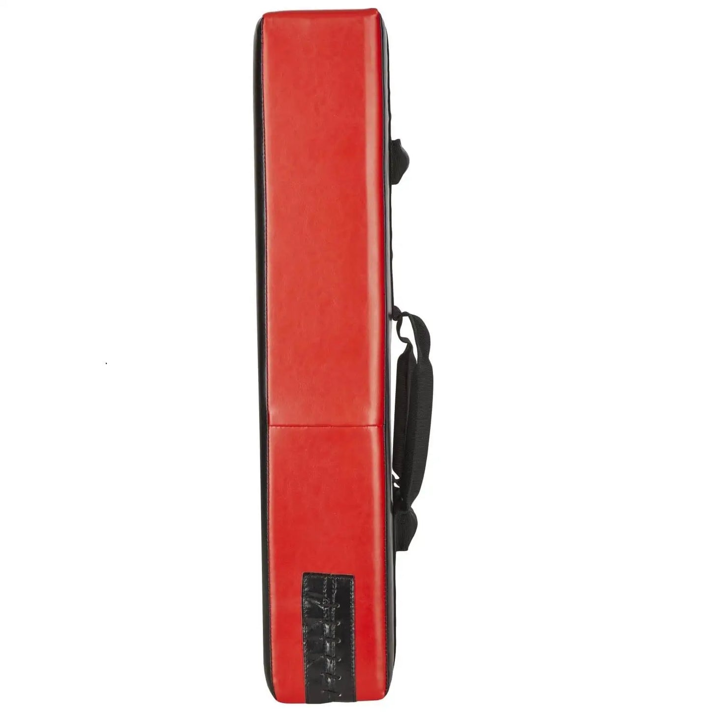 PX Schlagpolster Kunstleder Rot/Schwarz 75x35x15cm
