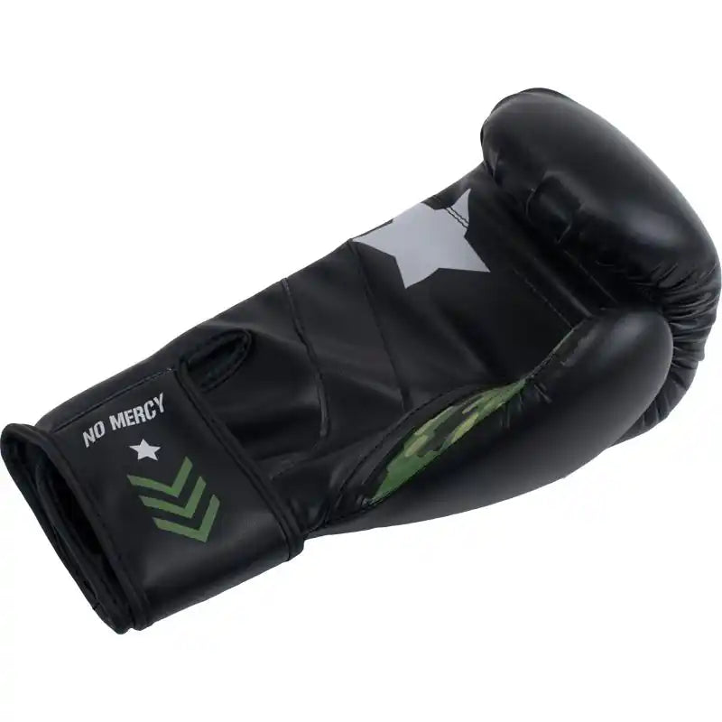 Super Pro Boxhandschuhe No Mercy Schwarz