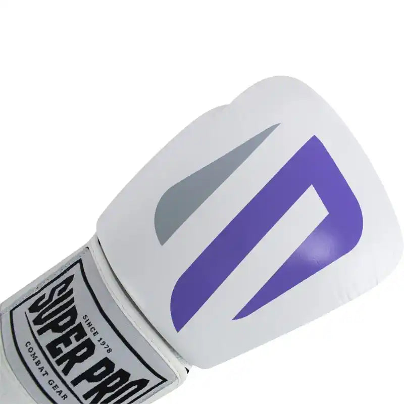 Super Pro Boxhandschuhe No Mercy Weiß