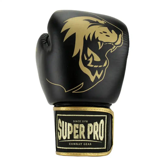 Super Pro Boxhandschuhe Warrior SE Schwarz/Gold