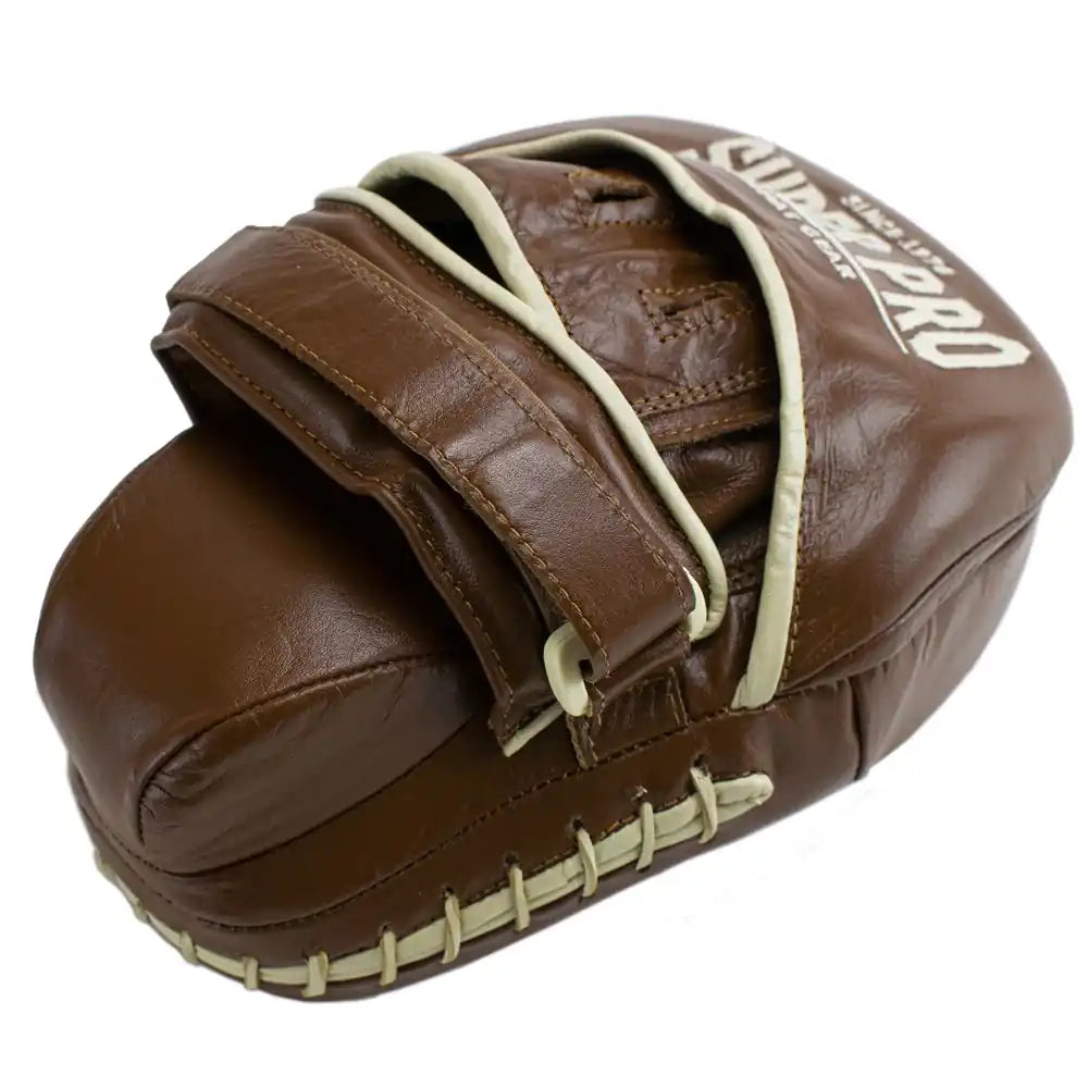 Super Pro Handpratzen Hook&Jab Vintage Leder