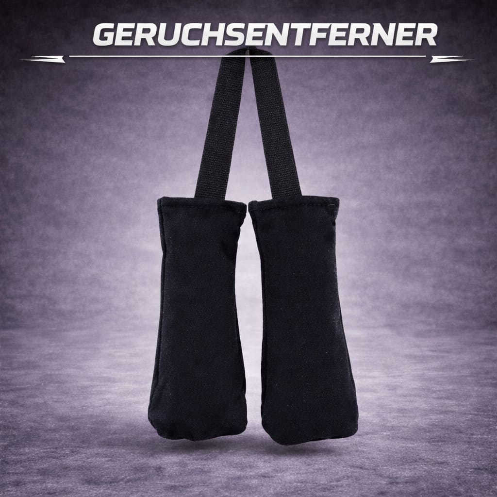 Geruchsentferner in 2 Säckchen mit Band in schwarz