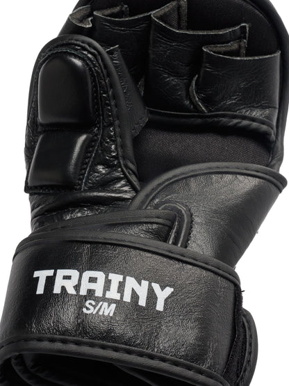 BENLEE MMA Sparring Handschuhe Trainy Schwarz