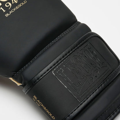 Leone 1947 Boxhandschuhe Schwarz/Gold