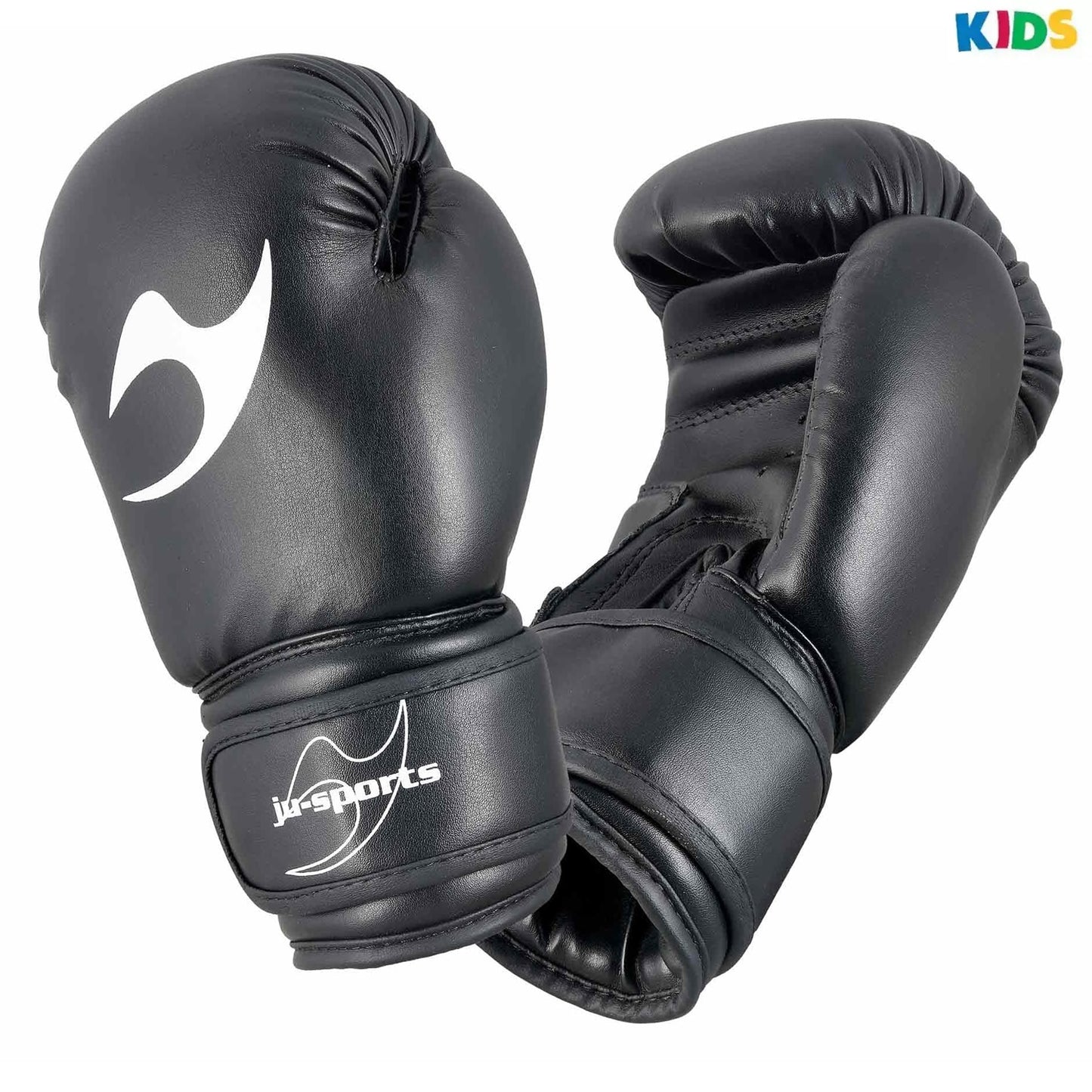 Ju-Sports Kinder Boxhandschuhe Schwarz