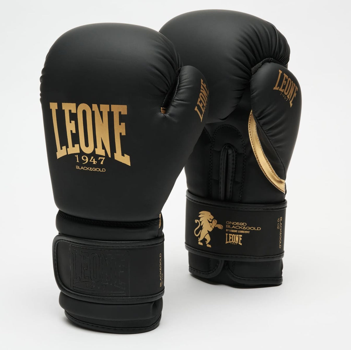 Leone 1947 Boxhandschuhe Schwarz/Gold