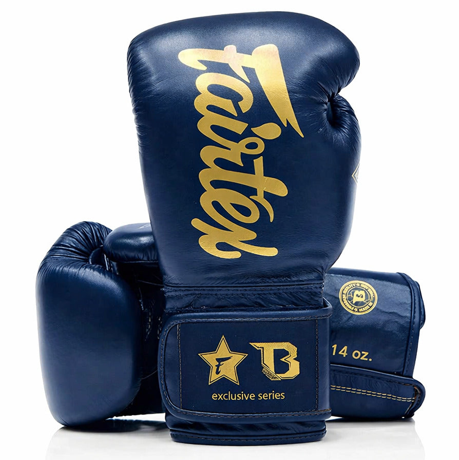 Fairtex X Booster Boxhandschuhe BG V2 Navy/Gold