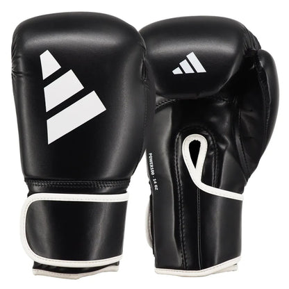 Adidas Boxhandschuhe Power 100 Schwarz/Weiß