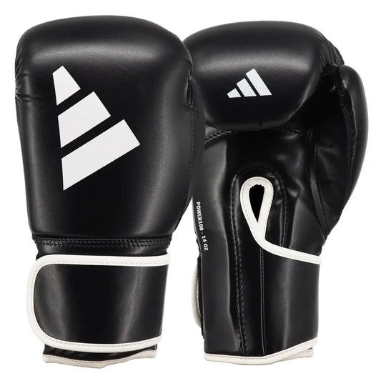 Adidas Boxhandschuhe Power 100 Schwarz/Weiß