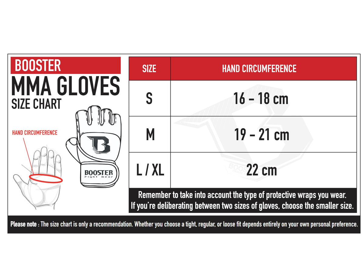 Booster MMA Sparring Handschuhe Just Fight 1