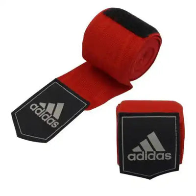 1 paar rote Adidas Handbandagen