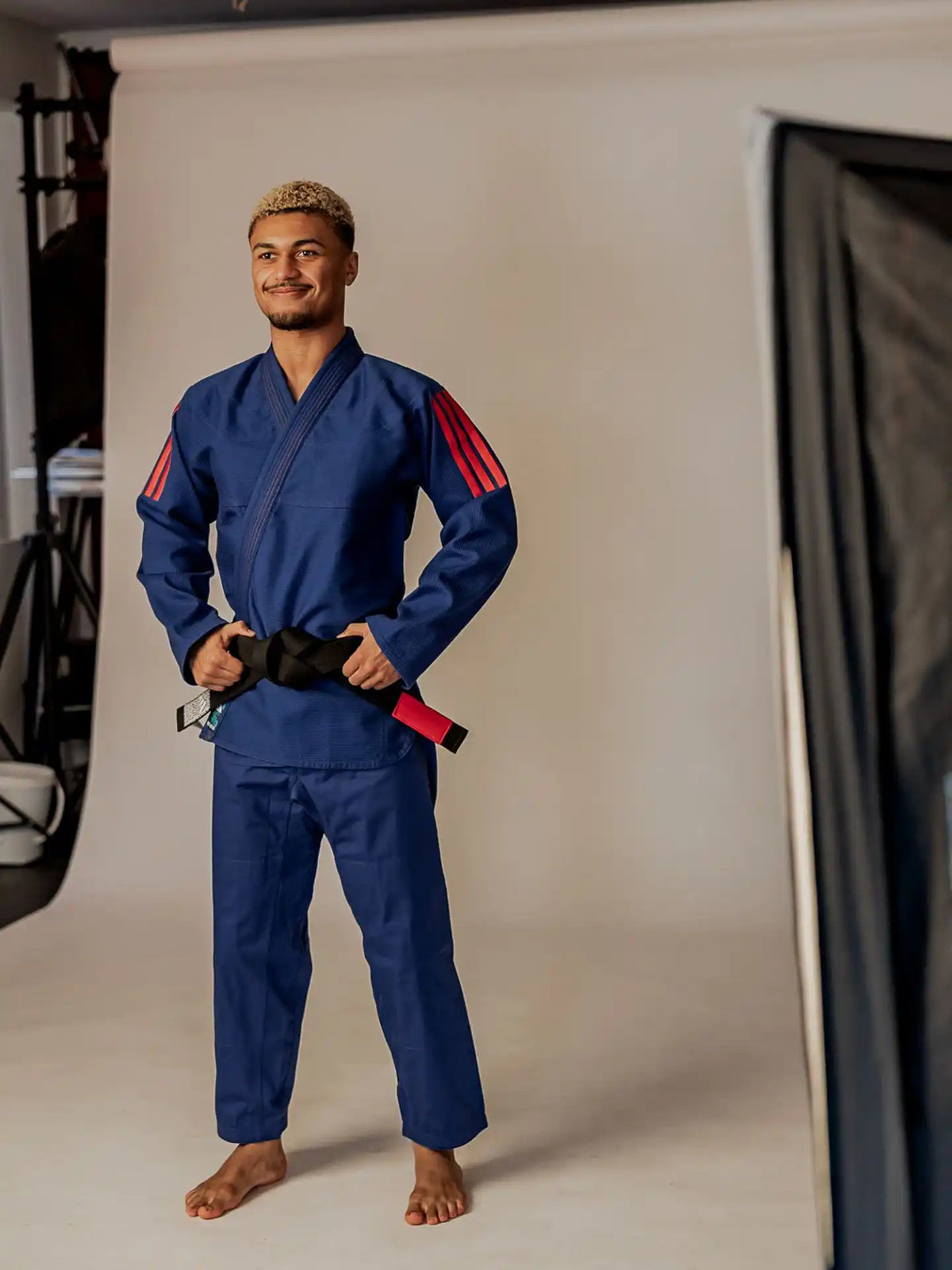 Adidas BJJ Anzug Contest 2.0 Blau