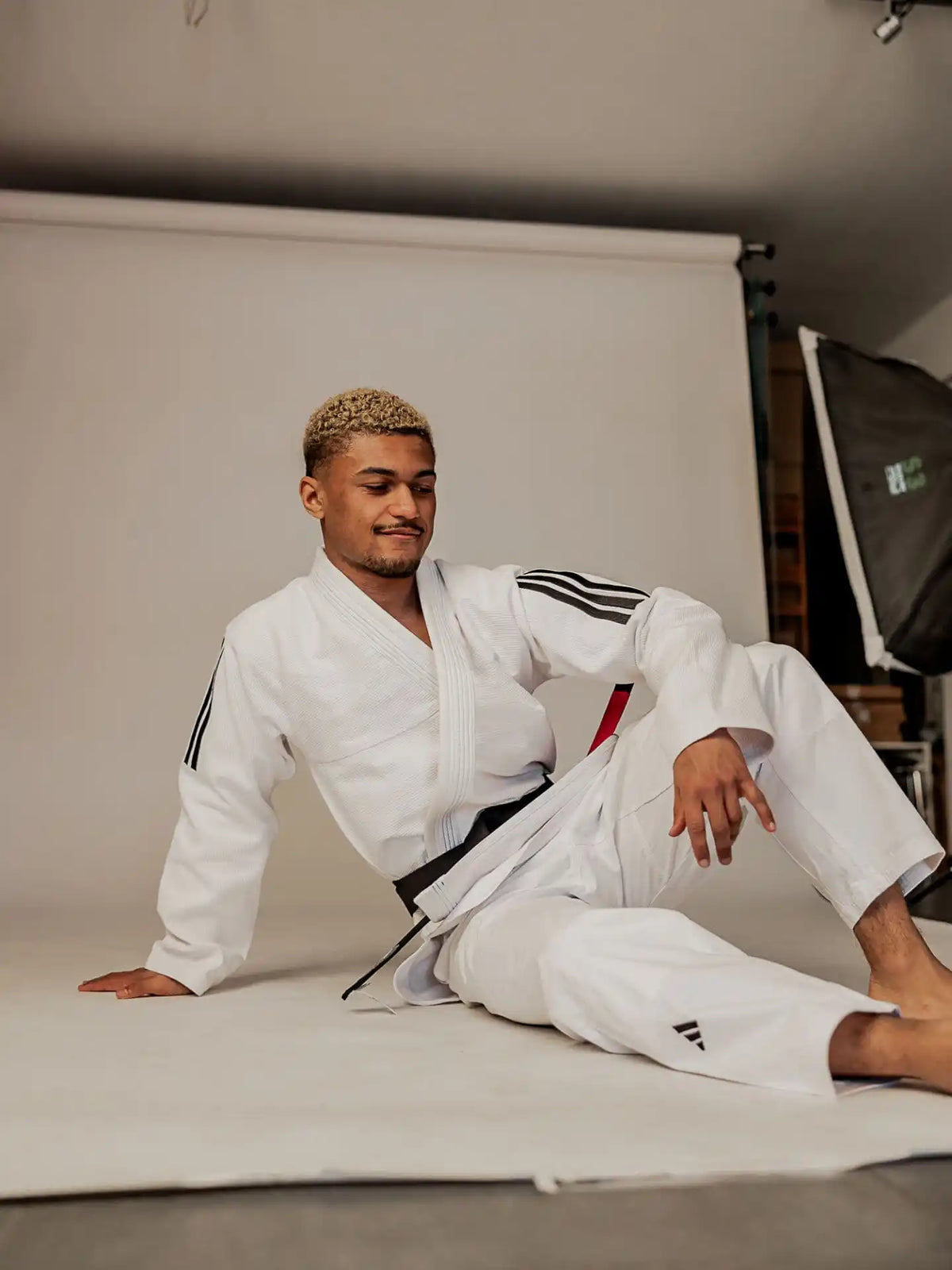 Adidas BJJ Anzug Contest 2.0 Weiß