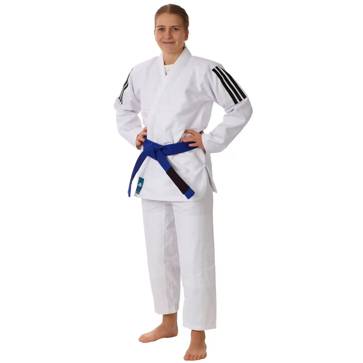 Adidas BJJ Anzug Contest 2.0 Weiß
