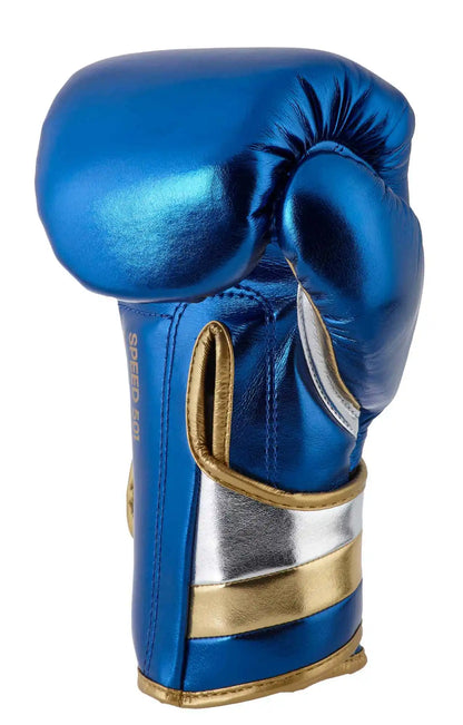 Adidas Boxhandschuhe Boxhandschuhe SPEED 500 Blau/Gold