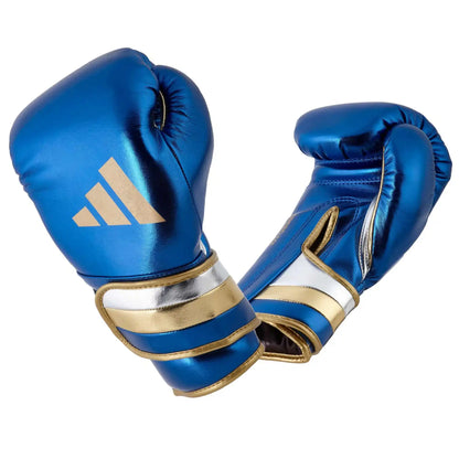 Adidas Boxhandschuhe Boxhandschuhe SPEED 500 Blau/Gold