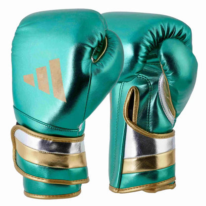 Adidas Boxhandschuhe Boxhandschuhe SPEED 500 Grün/Gold
