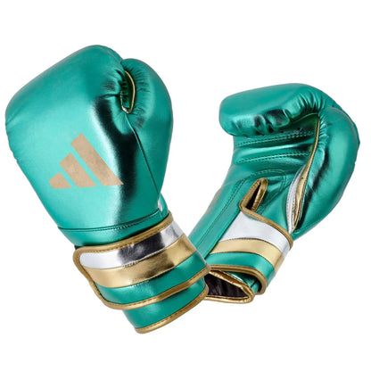 Adidas Boxhandschuhe Boxhandschuhe SPEED 500 Grün/Gold
