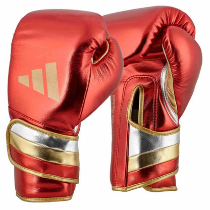 Adidas Boxhandschuhe Boxhandschuhe SPEED 500 Rot/Gold