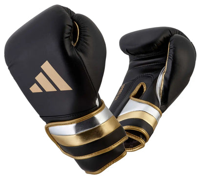 Adidas Boxhandschuhe Boxhandschuhe SPEED 500 Schwarz/Gold