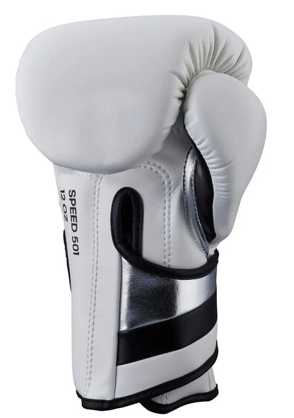 Adidas Boxhandschuhe Boxhandschuhe SPEED 500 Weiß/Schwarz