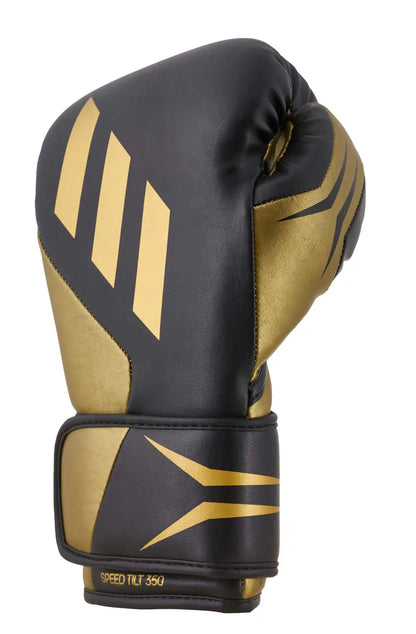 Adidas Boxhandschuhe Boxhandschuhe SPEED TILT 350V Pro Schwarz/Gold