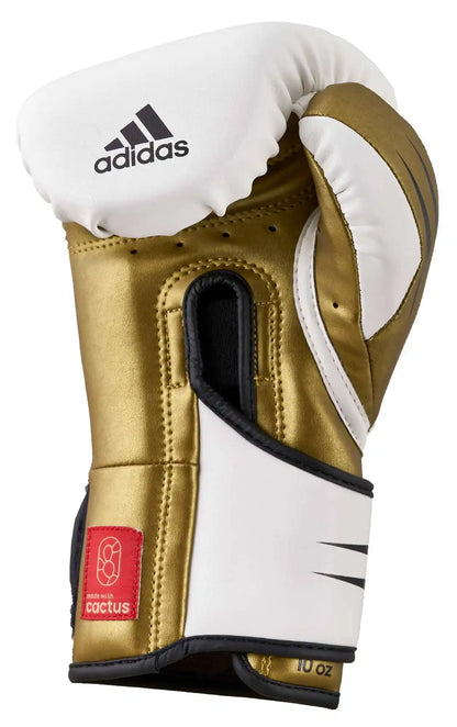 Adidas Boxhandschuhe Boxhandschuhe SPEED TILT 350V Pro Weiß/Gold