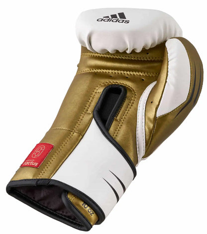 Adidas Boxhandschuhe Boxhandschuhe SPEED TILT 350V Pro Weiß/Gold