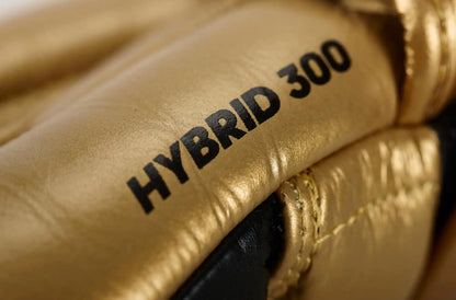 Adidas Boxhandschuhe Hybrid 300 Leder - Schwarz/Gold