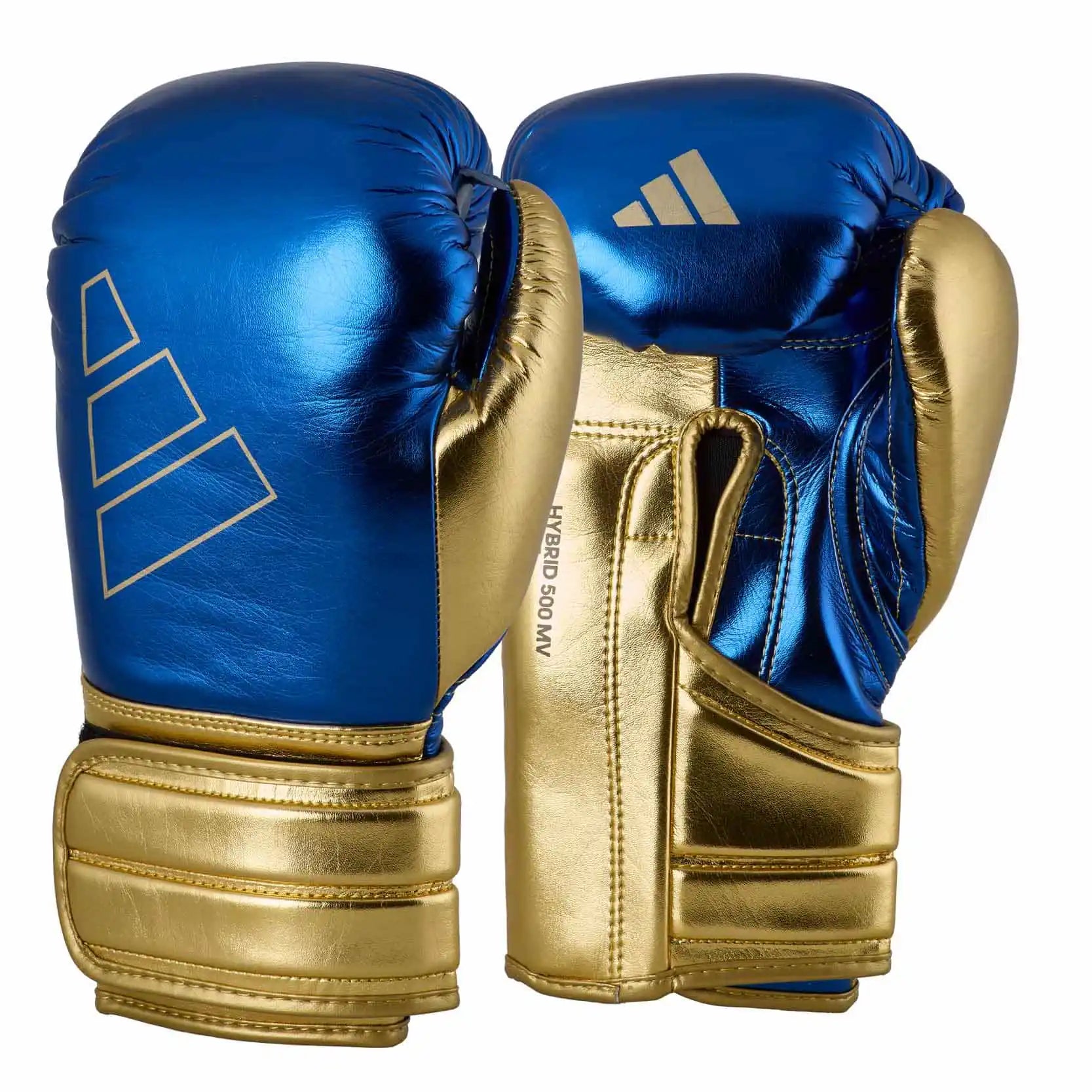Adidas Boxhandschuhe Hybrid 500 Blau/Gold