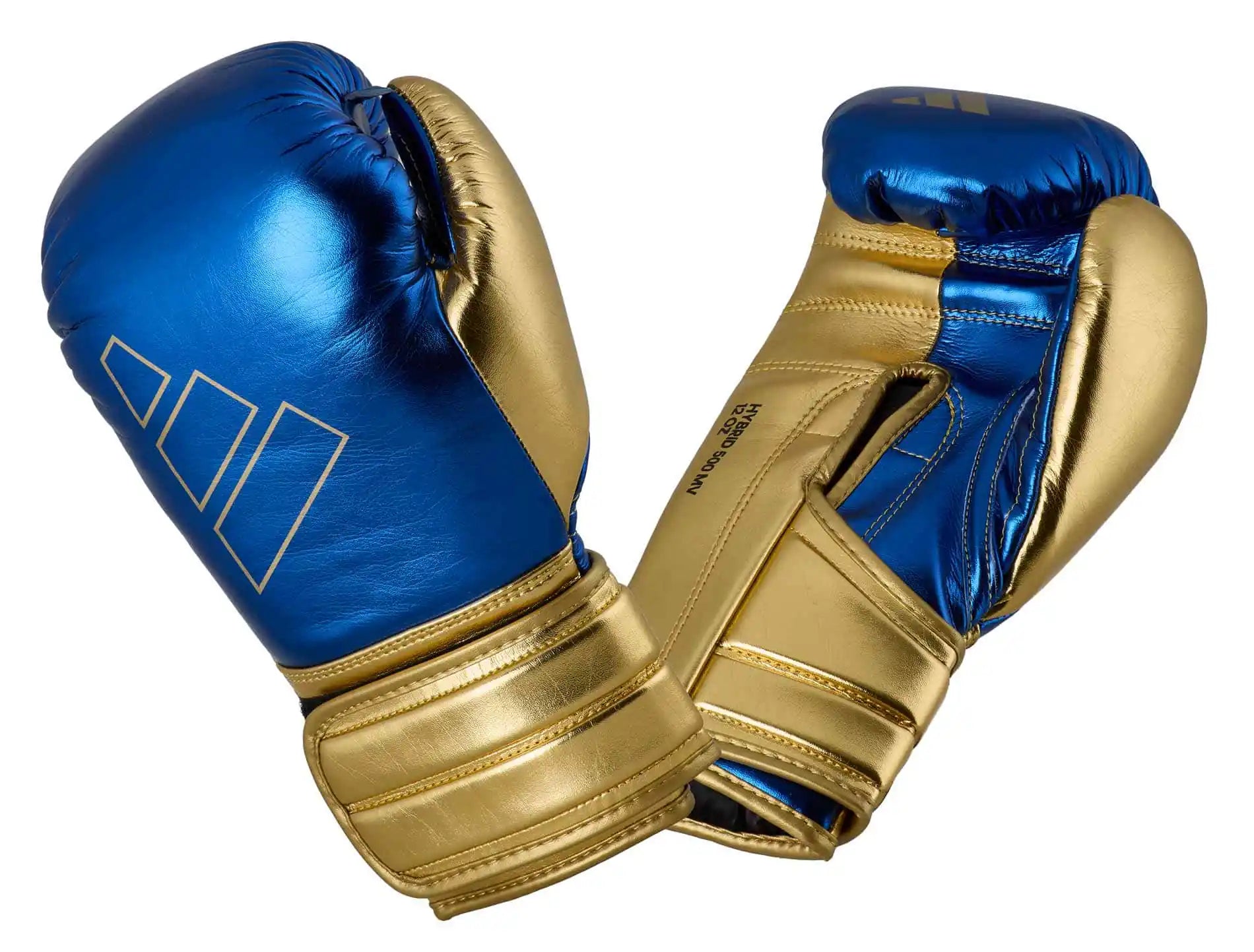 Adidas Boxhandschuhe Hybrid 500 Blau/Gold