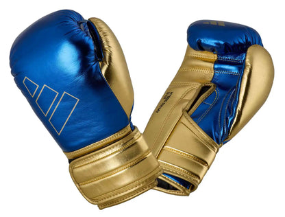 Adidas Boxhandschuhe Hybrid 500 Blau/Gold