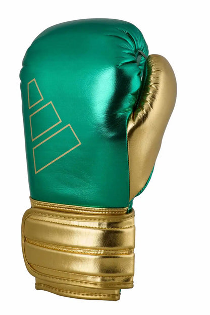Adidas Boxhandschuhe Hybrid 500 Grün/Gold