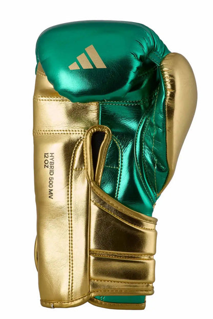 Adidas Boxhandschuhe Hybrid 500 Grün/Gold