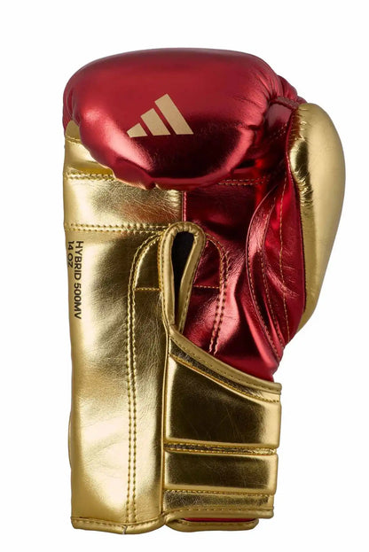 Adidas Boxhandschuhe Hybrid 500 Rot/Gold