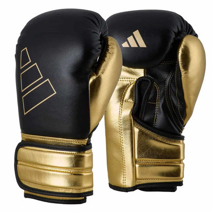 Adidas Boxhandschuhe Hybrid 500 Schwarz/Gold