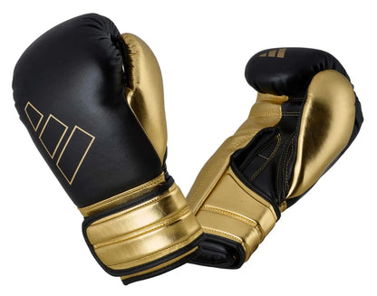 Adidas Boxhandschuhe Hybrid 500 Schwarz/Gold