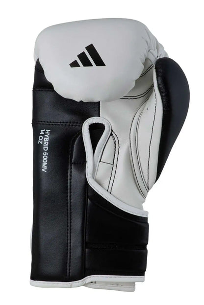 Adidas Boxhandschuhe Hybrid 500 Weiß/Schwarz