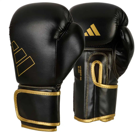 Adidas Boxhandschuhe Hybrid 80 Schwarz/Gold
